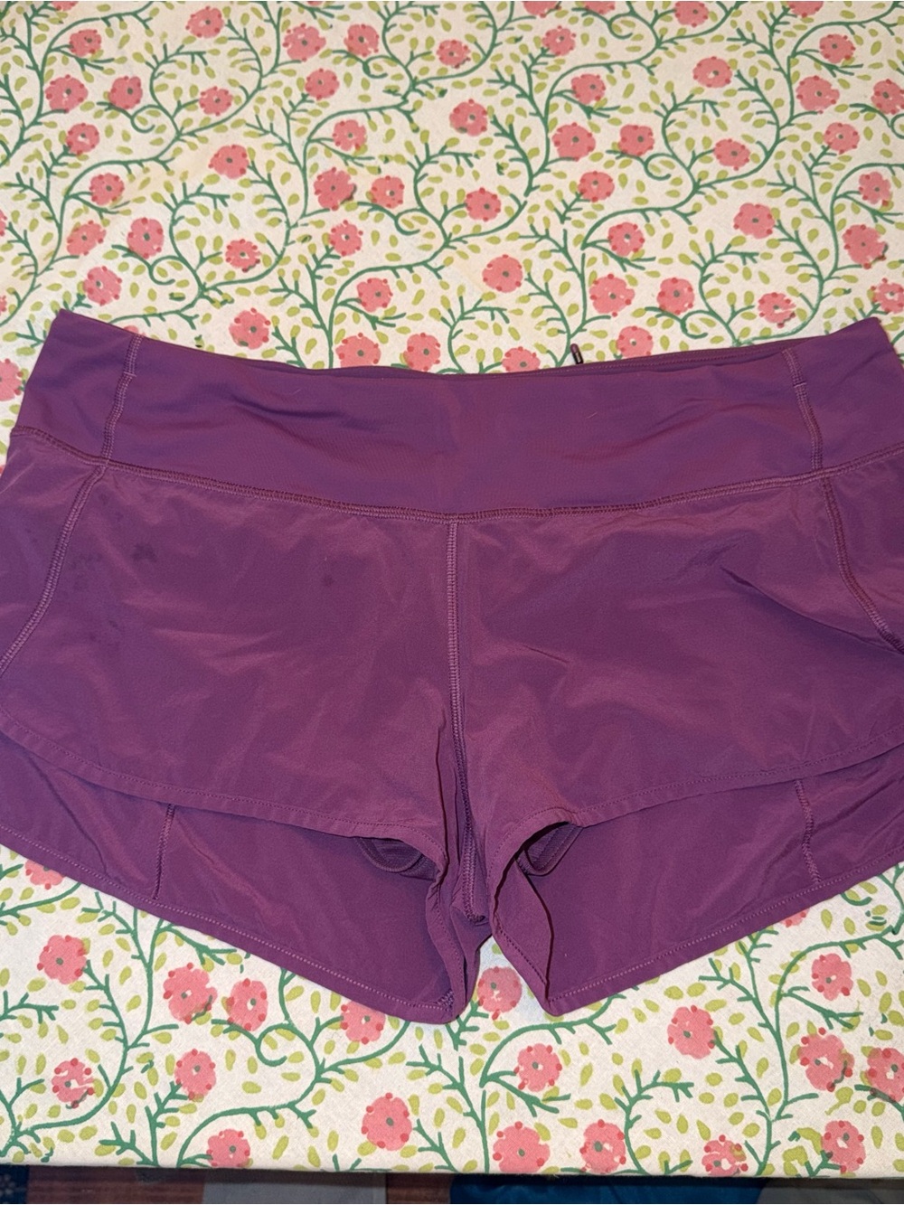 lululemon athletica Plum Purple Athletic Shorts